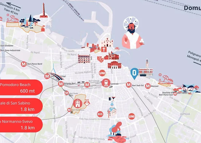 Domus 9 - Centro * Бари